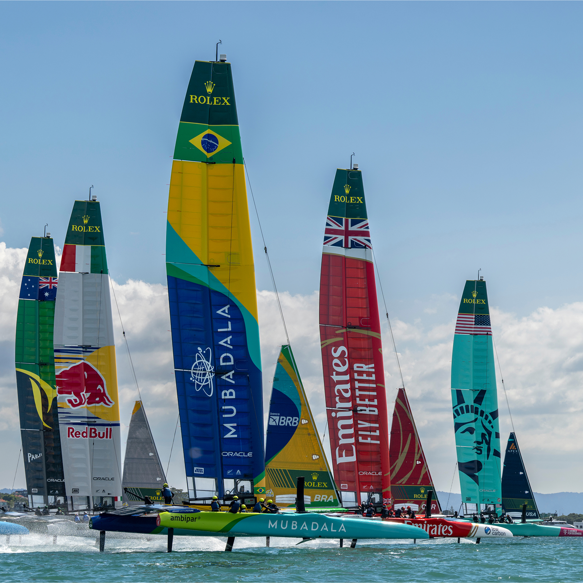 Tom Slingsby indossa uno YachtMaster 42