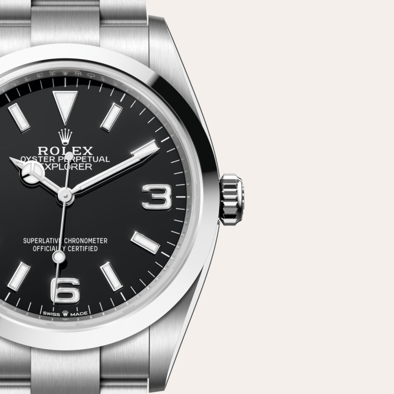Rolex Explorer 36 in Oystersteel, M124270-0001